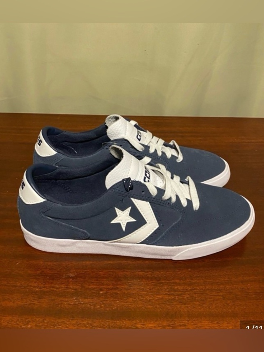 Converse Con Checkpoint Pro Ox  Low Top Unisex Shoes Blue Mens 8/ Women’s 9.5